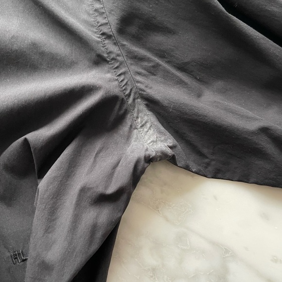 Helmet Lang black button down shirt, Size XS - Picture 4 of 6